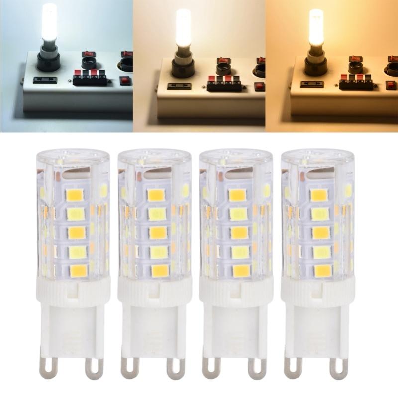 10PCS G9 220V LED Lamp Dimmable Ceramic LED Bulb Replace Halogen Lamp For Chandelier
