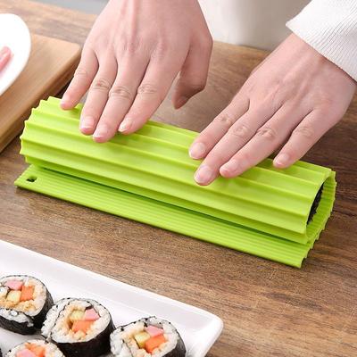 Make Sushi Roller Blind Silicone Seaweed Rice Ball Tool Imitation Bamboo Blind Double-sided Glutinous Rice Seaweed Roll