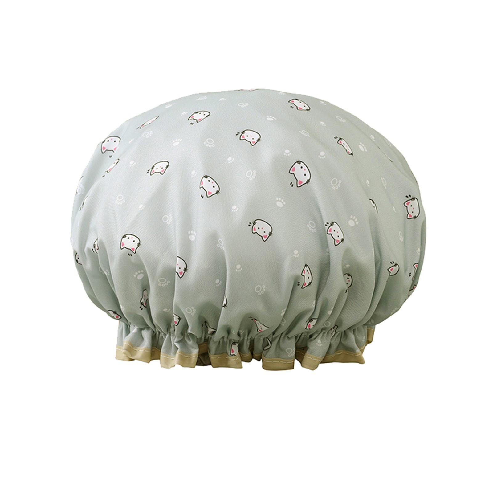 

Очень большие шапочки для ванны, идеально подходящие для длины и толщины волос. Водонепроницаемые. One Size синий