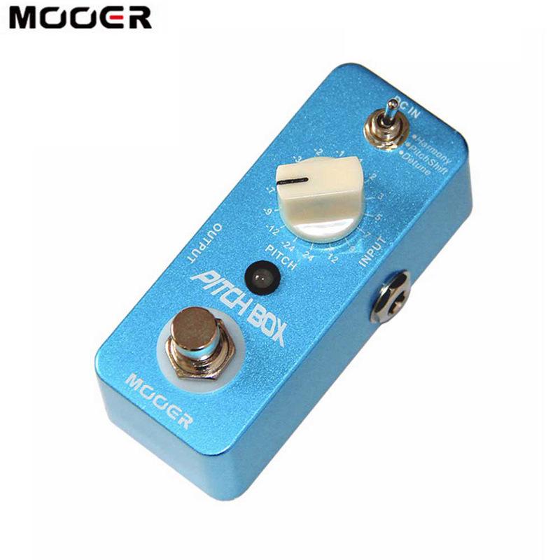 MOOER Pitch Box Compact Effect Pedal Harmony Pitch Shifting Detune 3 Effects Mode True Bypass Guitar Pedal Guitar Accessories