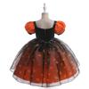Princess Dress for Girls Children Stage Performace Outfits Kids Halloween Cosplay Pink Costumes Fancy Vestidos 4-10Y