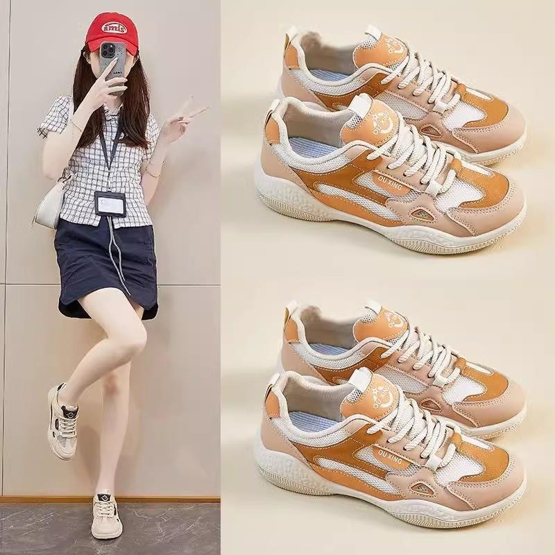 Mesh Breathable New German Training Little White Shoes Women 2025 Summer Student Running Sports Leisure Comfortable Running Sports