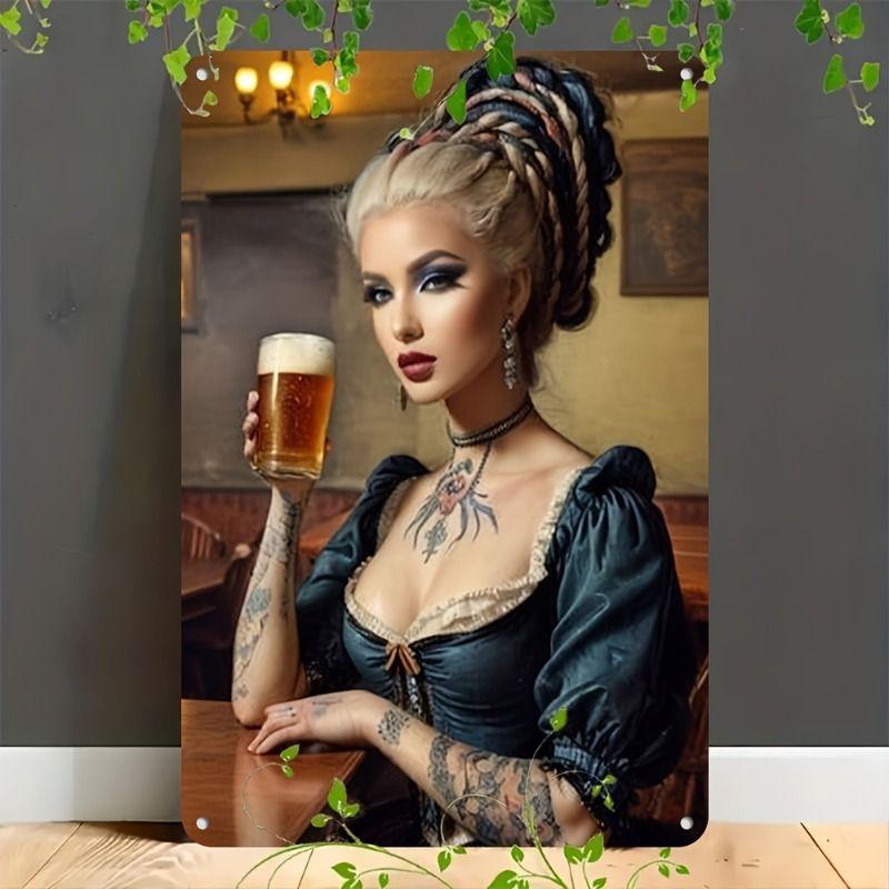 Personal Character Art Metal Tin Sign Wall Decor