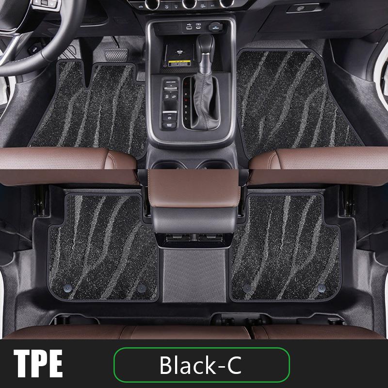 TPE Car Floor Mat For Honda Civic 2012-2016,2016-2025,2025-2025 Wear-resistant Custom Carpet Floor interior Decor Styling Ideas