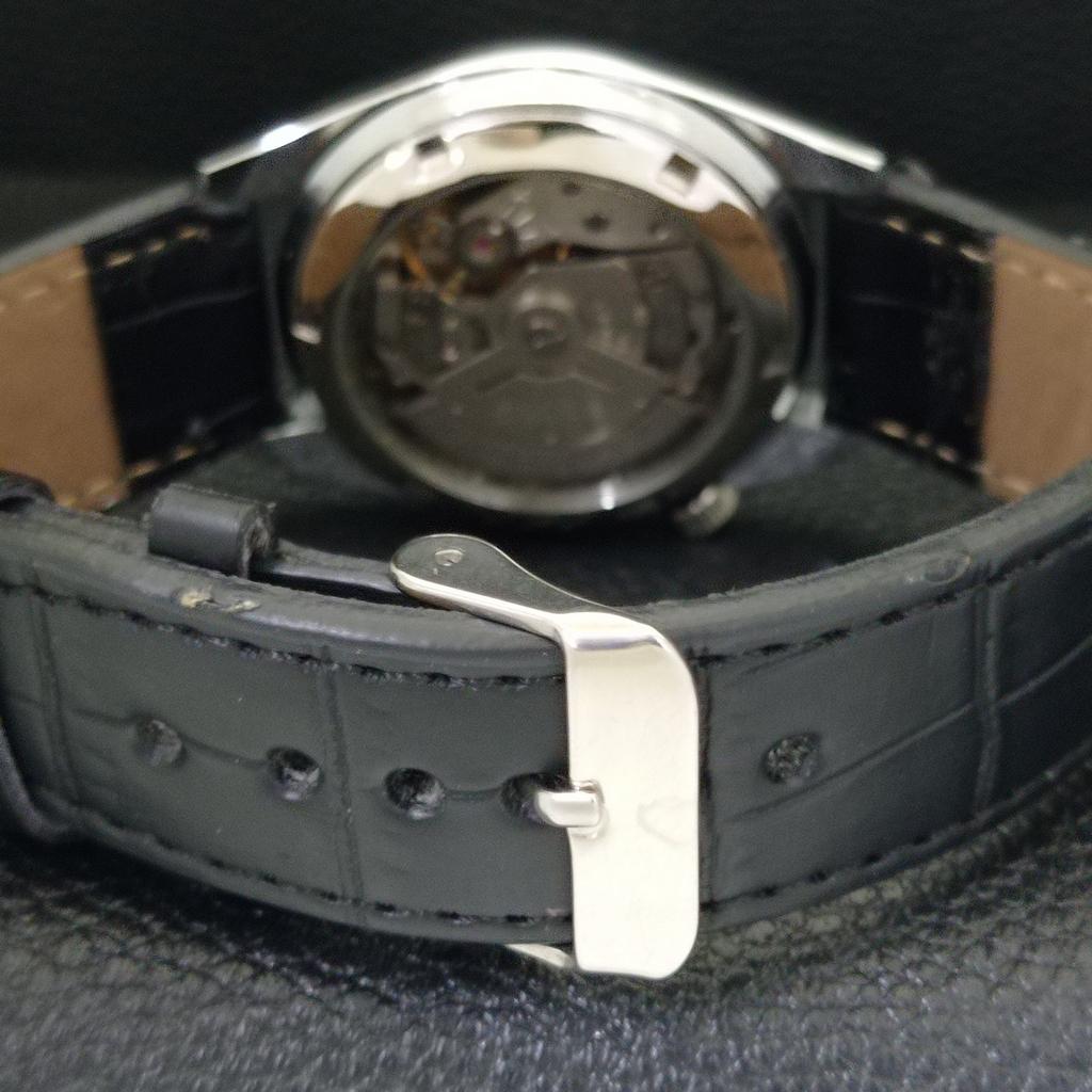 AUTOMATIC VINTAGE SEIKO 5 REFURBISHED JAPAN MENS BLACK DIAL WATCH A440418-9 Sk-a440418-1