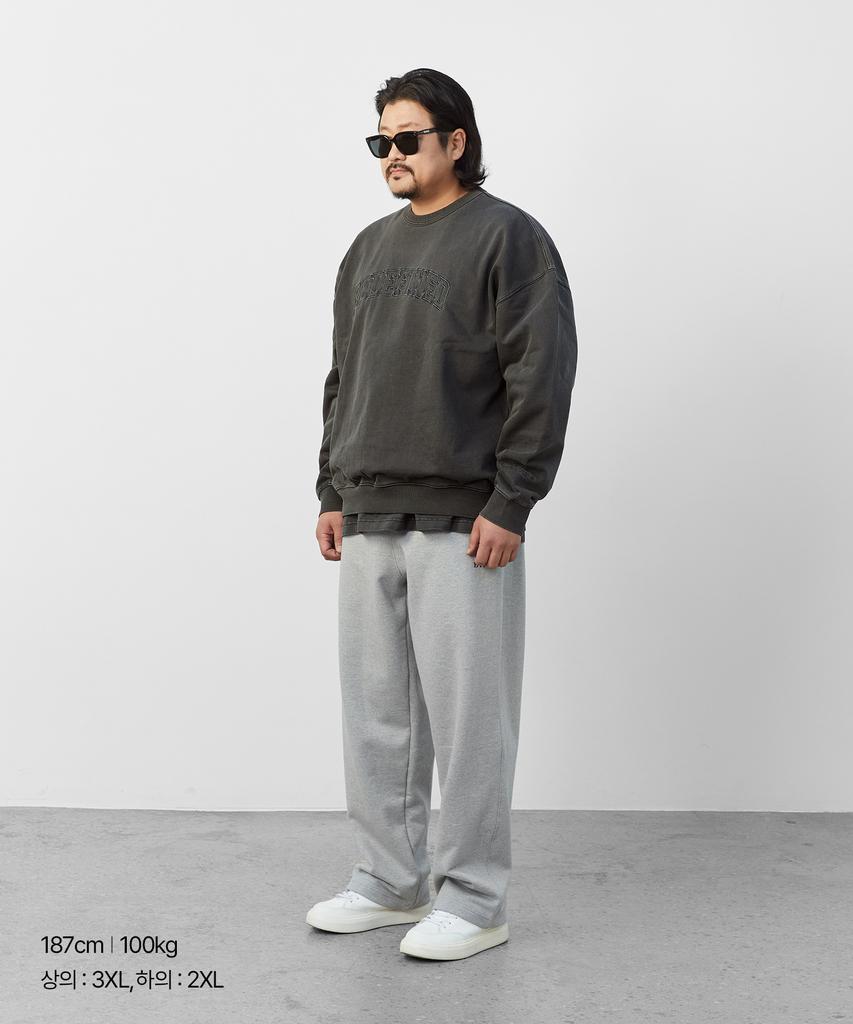 BOOVOOM [Plus Size] Authentic Wide Fit Heavy Sweatpants