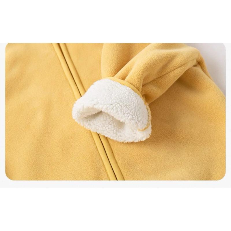 Kinder Wintermantel Verdickte Fleecejacke Cartoon Tier Kapuzenjacke Oberbekleidung Jungen Mädchen Warme Winter Kinderkleidung