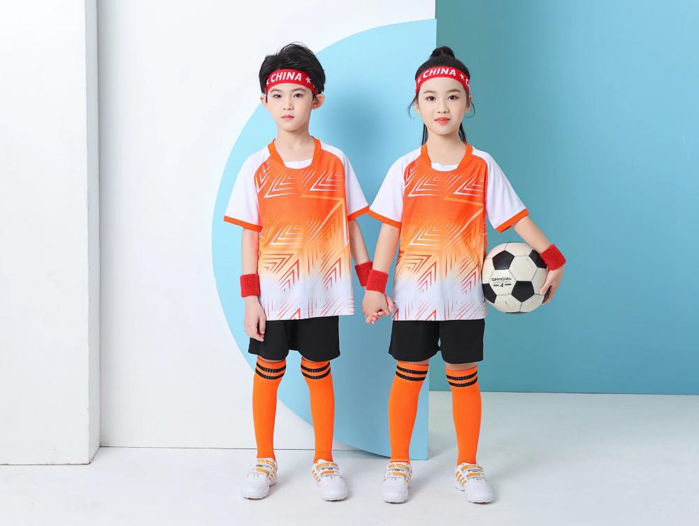 

Men S And Women S Suits Trendy Training Team Uniforms Children Adults Summer Sports Short Sleeve Soccer Jerseys Quick Dry Breathable Fb06 S