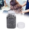 Hair Extension Ring Loops Silicone Lined Micro Beads Links Aluminum Hair Extension Tool3# Dark