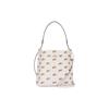 Coach Mollie Erdbeerprint Leder Beuteltasche Damen Handtaschen Weiß CB601-IMCAH
