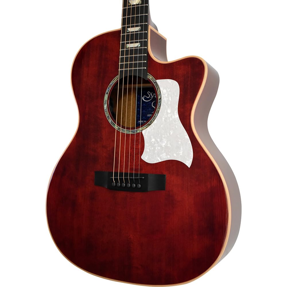 WR Electric Acoustic Guitar Acoustic Guitar Wine Red Advanced Series S Yairi S.Yairi YATK-1400EC (Wine Red)