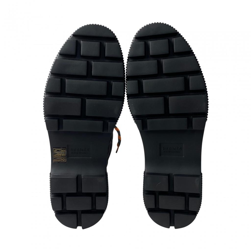 Used HERMESboots black mens
