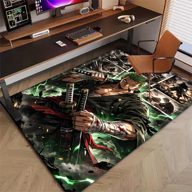 Z-Zoro1Printed Area Rug Carpet for Bedroom Living Room Home Decor Rugs Mat Non Slip Mat Rug for Bedside