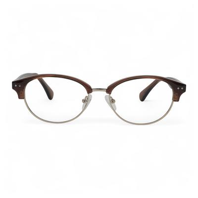 Adije Orlan (Brown) La1051 Eyeglass Frames Half-Rim