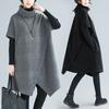 DIMANAF Women Pullovers Sweatshirts Thicken Plus Size Turtleneck Lady Tops Loose Bat Sleeve Shirts Dress Oversize Winter Autumn