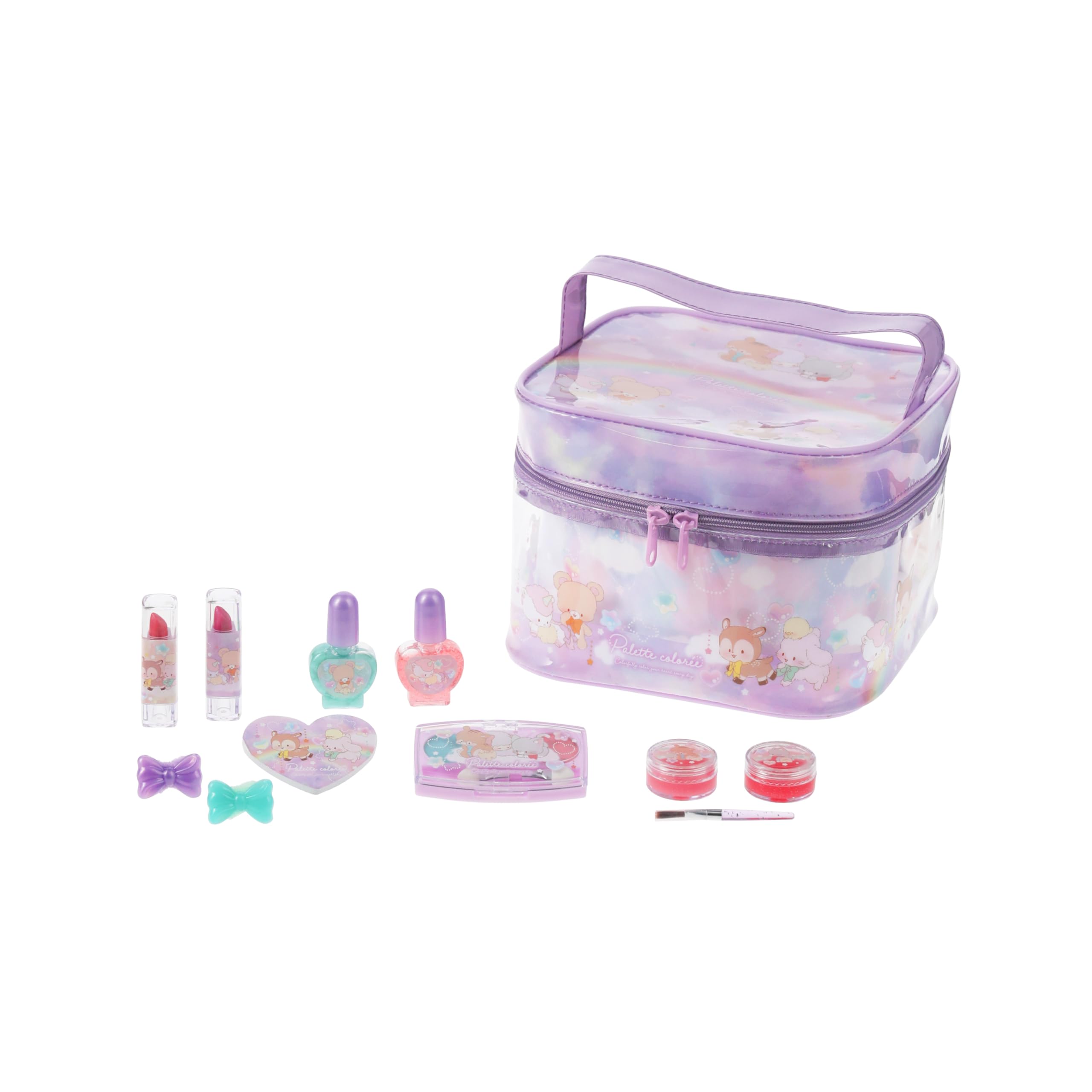 

Race Palette Crewle Vinyl Vanity Makeup Ages 250707 Bag, 6+, Cosmetics, Accessories,