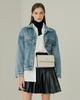 Kenneth Young Mimi Bag _ Ivory / Black Combi