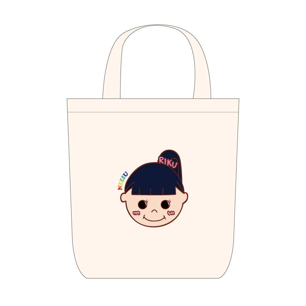 [Idolpark] NiziU Merchandise Canvas Bag CANVAS BAG A001 (RIKU_WH)