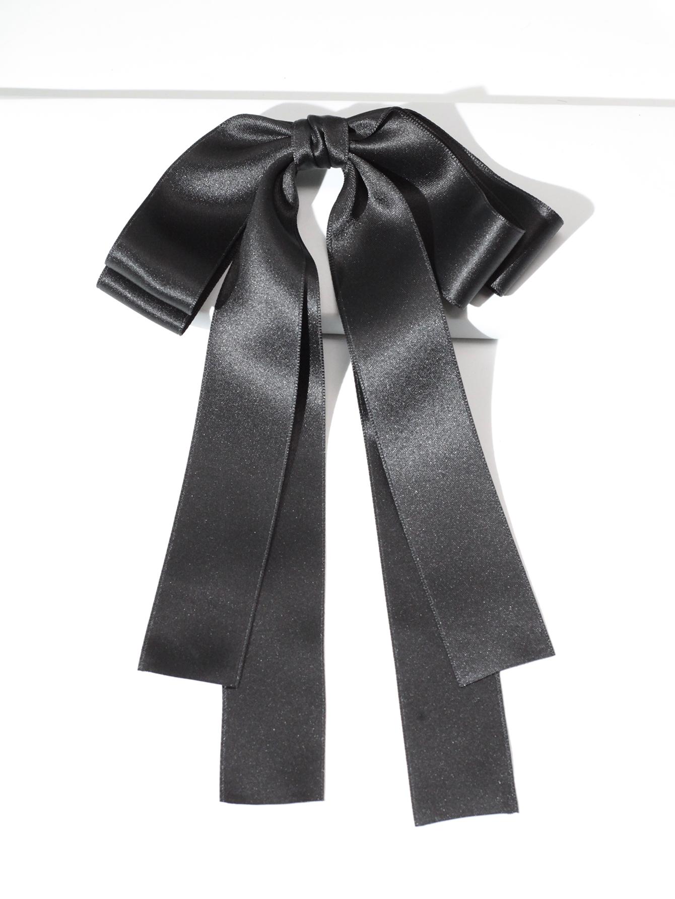 

Lystrfac Fashion Ribbon Hair Bow Clips Trend Long Ribbon Hairpins Barrettes Headband For Women Girls Hair Accessories