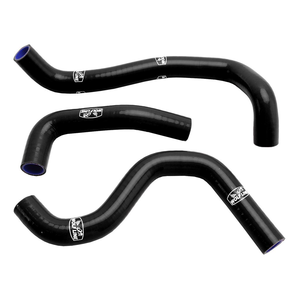 Silicone Radiator coolant Hose kit For Street Triple 765 R RS 2020-2022 Black