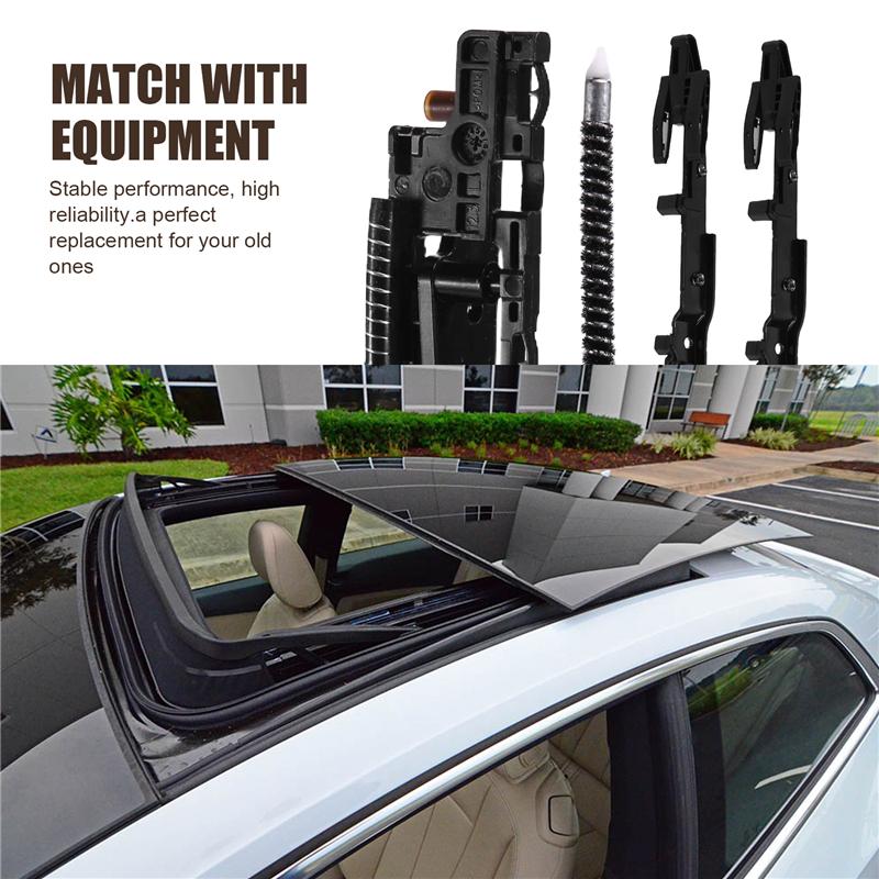 

1Pair Sunroof-Guide Sunroof Rear Guide Assembly For Hyundai Tucson 2004-2005 Kia Carens 2007-2011 816472E000 816482E000