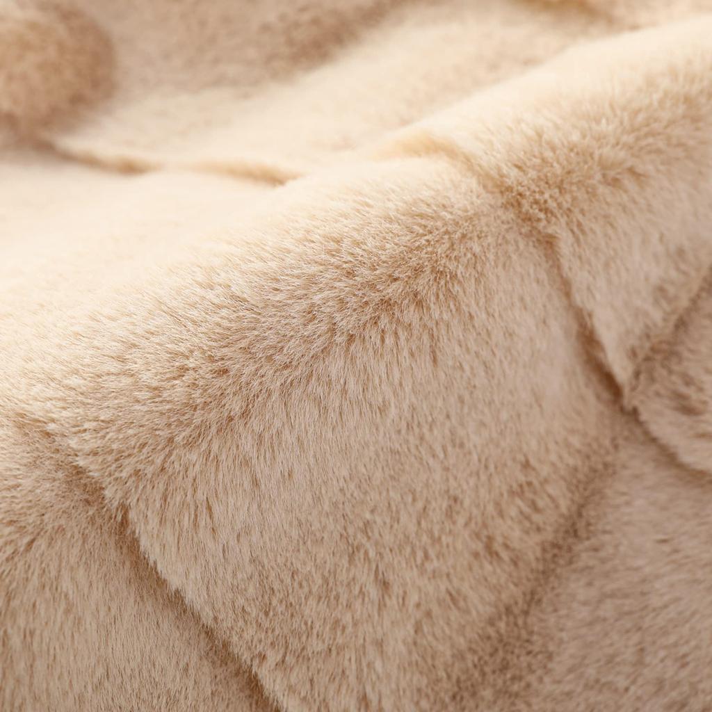 AIEOE Iarnă Blană Faux Scurt cu pentru Copil Mic Blană Faux Cald și Mărimi Fete Palton, Lungime, Pălărie, Fete, Jachetă, Drăguț, 80-120cm