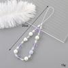 Korean Love Heart Beaded Phone Chain & Keychain Set for Women