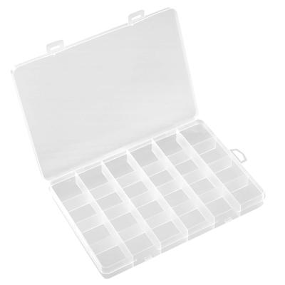 24 Compartment Snack Box With Lid Stackable Fruit And Vegetable Container With 24 Small Compartments For Travel Snacks Candy Spices
