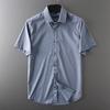 Export Tail Single Cut Label Bamboo Fiber Shirt Men's Short Sleeve Summer Thin Casual Export Original Single Men's Clothing Shirt Coat