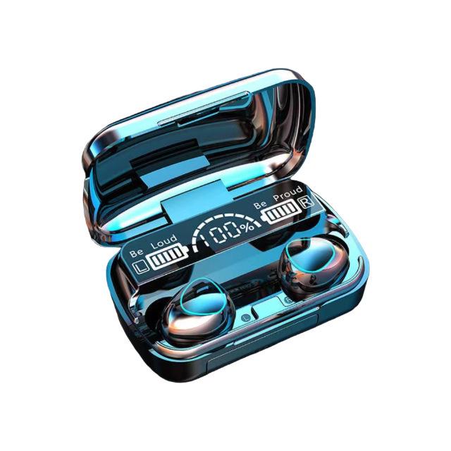 M90/M10 True Wireless Noise Cancelling Bluetooth Earphones with Long Battery Life for Gaming