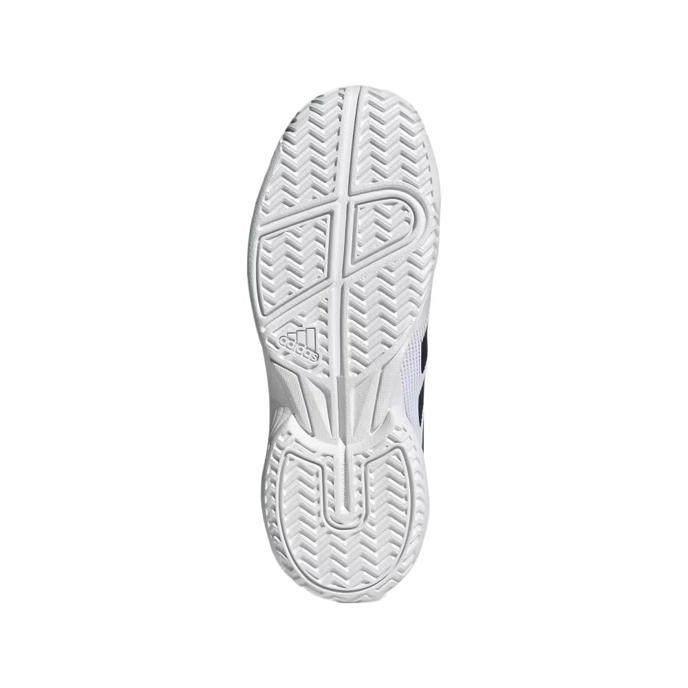 adidas Adizero Ubersonic J White Black Silver Metallic Kids Sneakers Cloud-White Core-Black IH8169