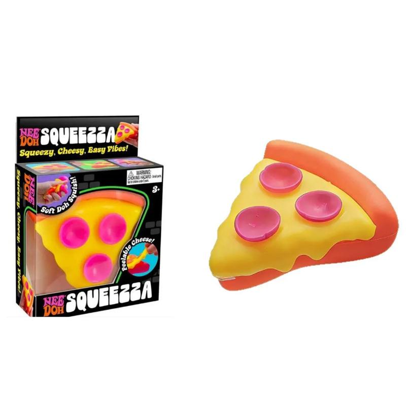 

NeeDoh PEACE O CAKE Squishy Toy NEE DOH Rainbow Cake Stress Fidget Sensory Toy світло-сірого кольору