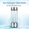 Hydrogen-Rich Water Bottle Electric Generator Titanium Filter Antioxidant Ionizer 420ml Portable Hydrogen Water Cup
