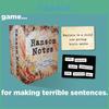 Ransom Notes And The First Card Set For Party And Group Interaction Activities