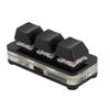 3 Key   Keypad USB Mechanical Gaming Keyboard RGB Customized Programmable Keypad with Red   for   Work