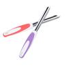 2Pcs Stainless Steel Fruit Pepper Corer Core Remover Tools Kitchen Supplies OrangePurple