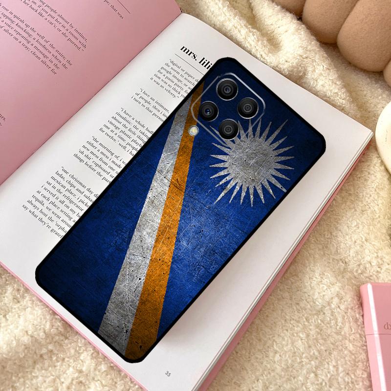 Marshall Islands Flag Case For Samsung Galaxy M32 M52 M15 M11 M12 M13 M14 M06 M16 M36 M56 M31 M53 M35 M55 M34 M54