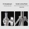 8 Shadow Bang 2.8m Stainless Steel Photography Tripod, Reinforced and Portable for Studio Shooting