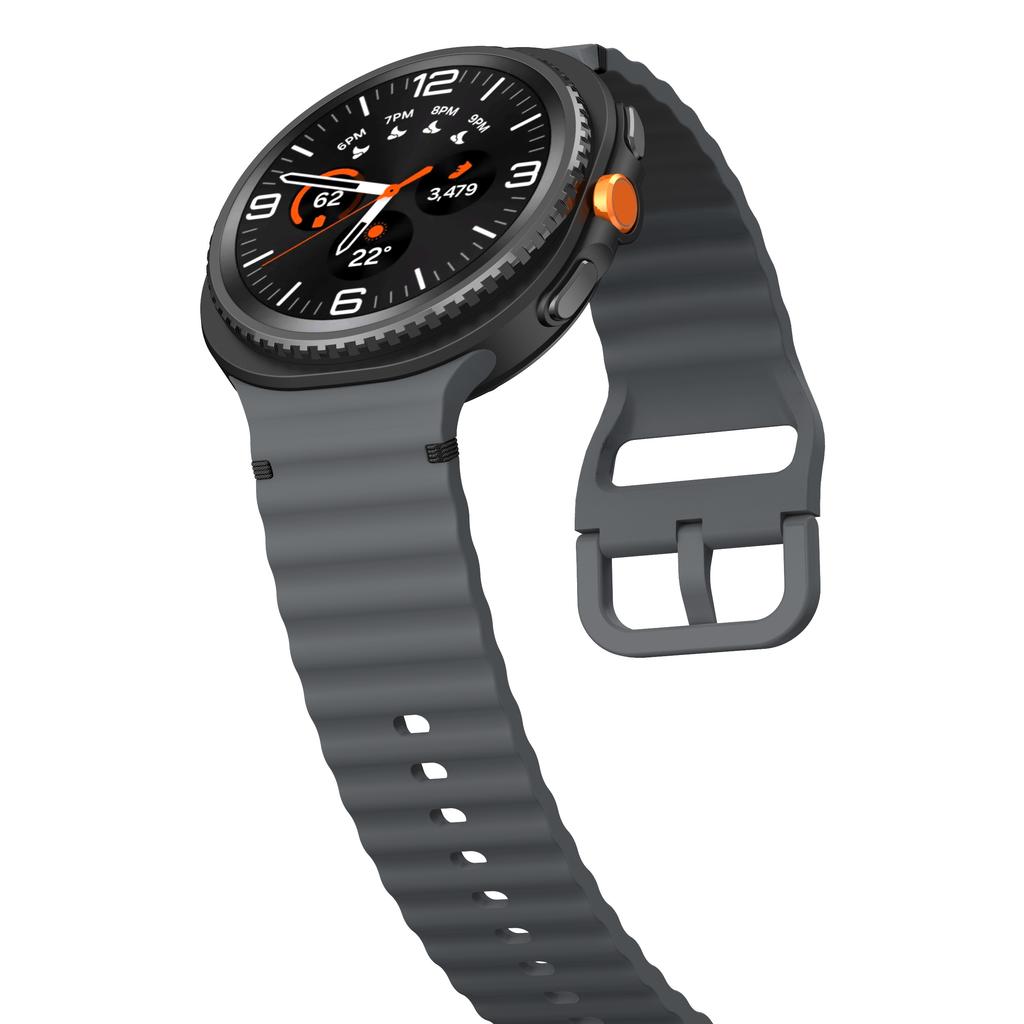 Sport Silicone Strap For Samsung Galaxy Watch 8 Classic 46mm / Watch8 44mm 40mm Replacement Band Bracelet Wristband Accessories