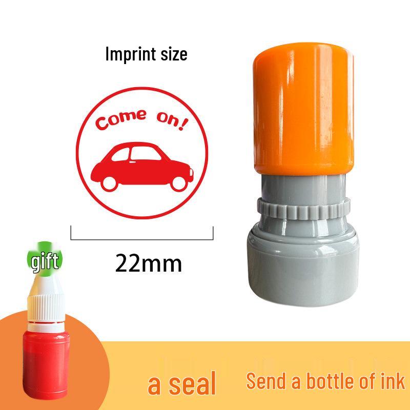 English Teacher's Grading Stamp: Encouragement and Praise for Primary Students