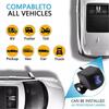 Professional Wifi Car Rear View Camera Car Camera Hd Rear View Camera Backup Car Front/Rear Cameras Support Android And Ios