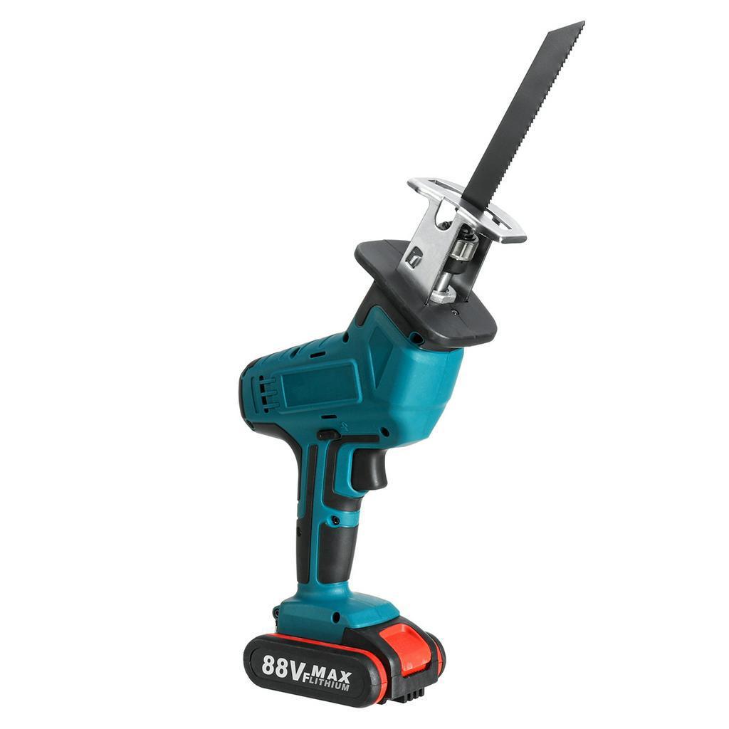 Cordless Chain Saw Brushless Motor Power Tools 88V Electric Chainsaw Garden Woodworking Power Tools With Blade For 18V Battery