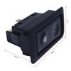 1Pc Universal 6 Pin Car Power Window Switch 12V/24V 20A Auto Window Control Button Car Parts With Green Illumination Indicator