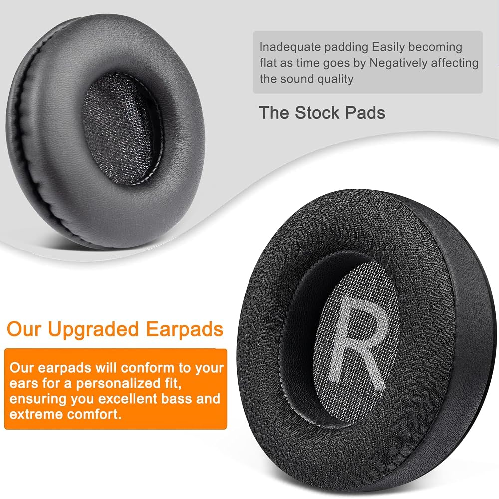 SOULWIT Earpads Ear Cushions for AKG Pro Audio K175 Compatible Replacement Pads Noise Isolation F...