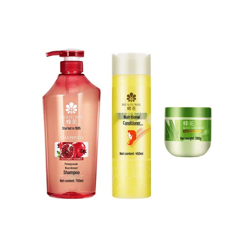 Bee Flower Nourishing Hair Care Bundle