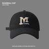 Retro Baseball Cap Female Retro Big Head Wide Brim Show Face Small Student Sun Hat Tide Peaked Cap