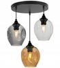 MODERN CEILING HANGING LAMP GLASS CHANDELIER