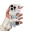 Embroidery Brown Dog for Apple 17Promax Mobile Phone Case iPhone16 Film Soft Case 15/14/13 Protective Case