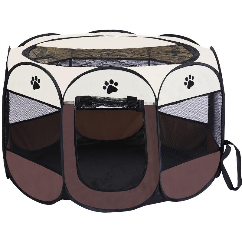 Pet Tent  Octagonal Cage  Fence  Cat Cage  Foldable Cat Cage  Super Home Cat Nest  Four-season Universal Cat Delivery Room