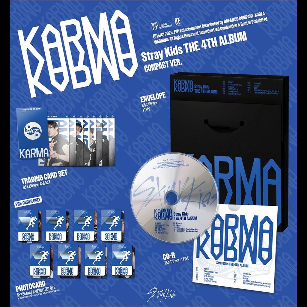 Stray Kids KARMA (KOMPAKTE VER.)